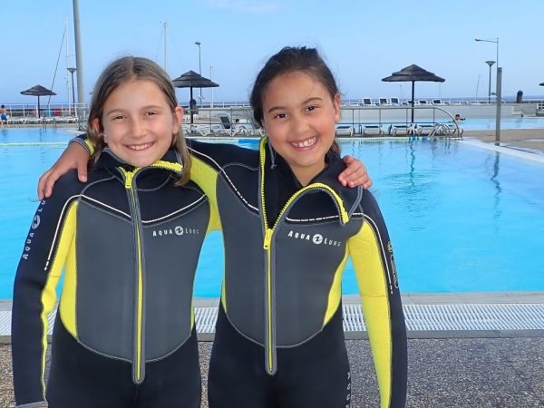 Take your child to a open water diver junior course by PADI
