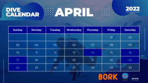 Dive Calendar April
